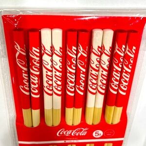 Coca Cola 5 pairs of chopsticks